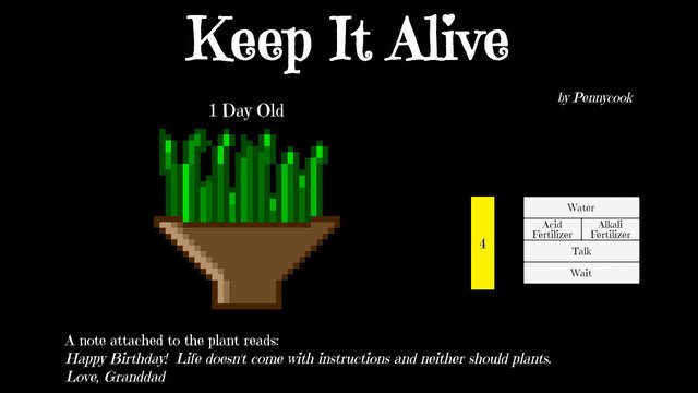 Keep It Alive (John Pennycook)