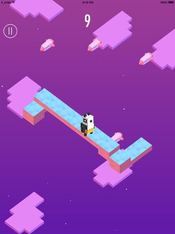 Blocky Panda - Don't Tap Wrong Tiles 3