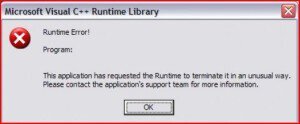Runtime Error Simulator