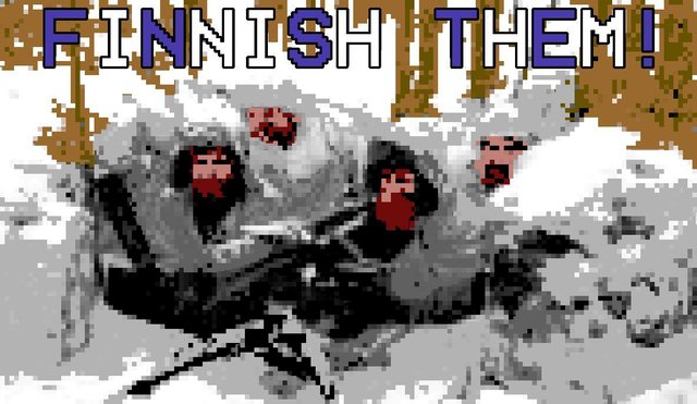 Finnish them!