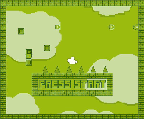 PRESS START Gameboy