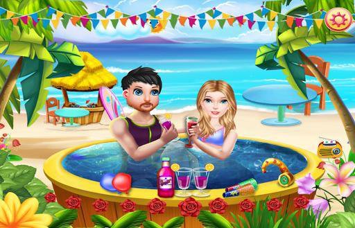 Princess Swimming Pool Fun