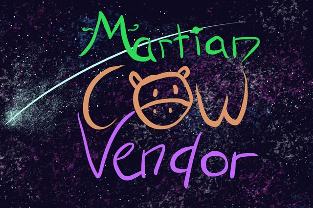 Martian Cow Vendor