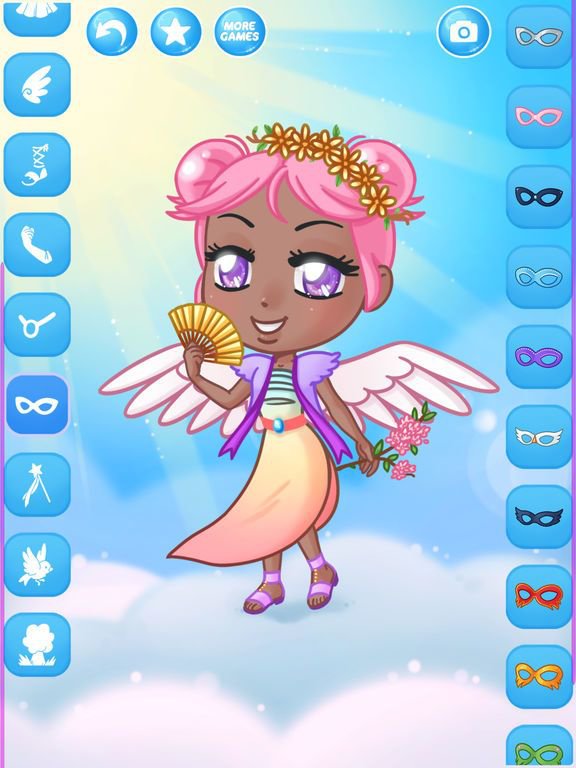 Chibi Angel Dress Up - games for girls