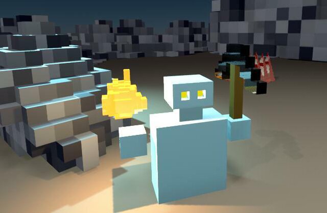Bots in a Mine
