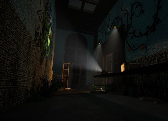 Abandoned Asylum Corridor