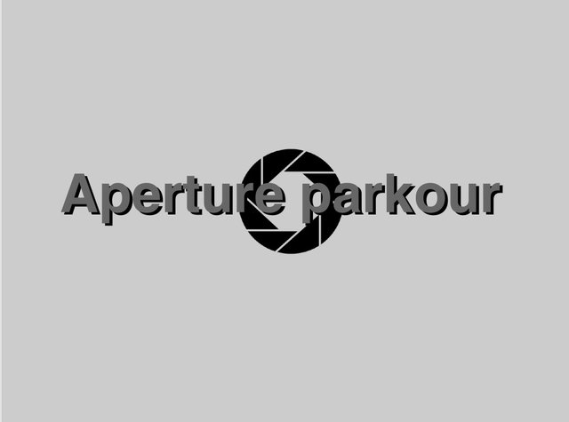 Aperture Parkour
