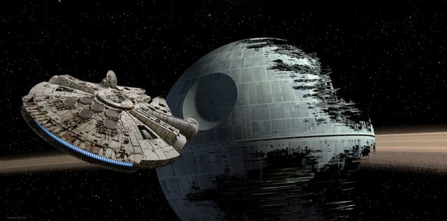 Junto a la fuerza del Jedi