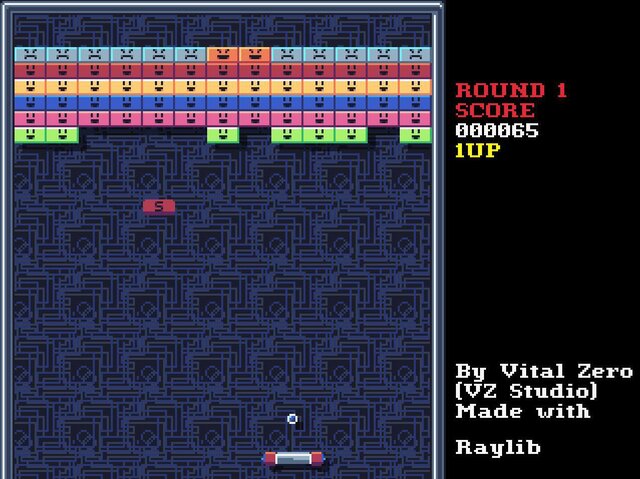 Raylib arkanoid alpha