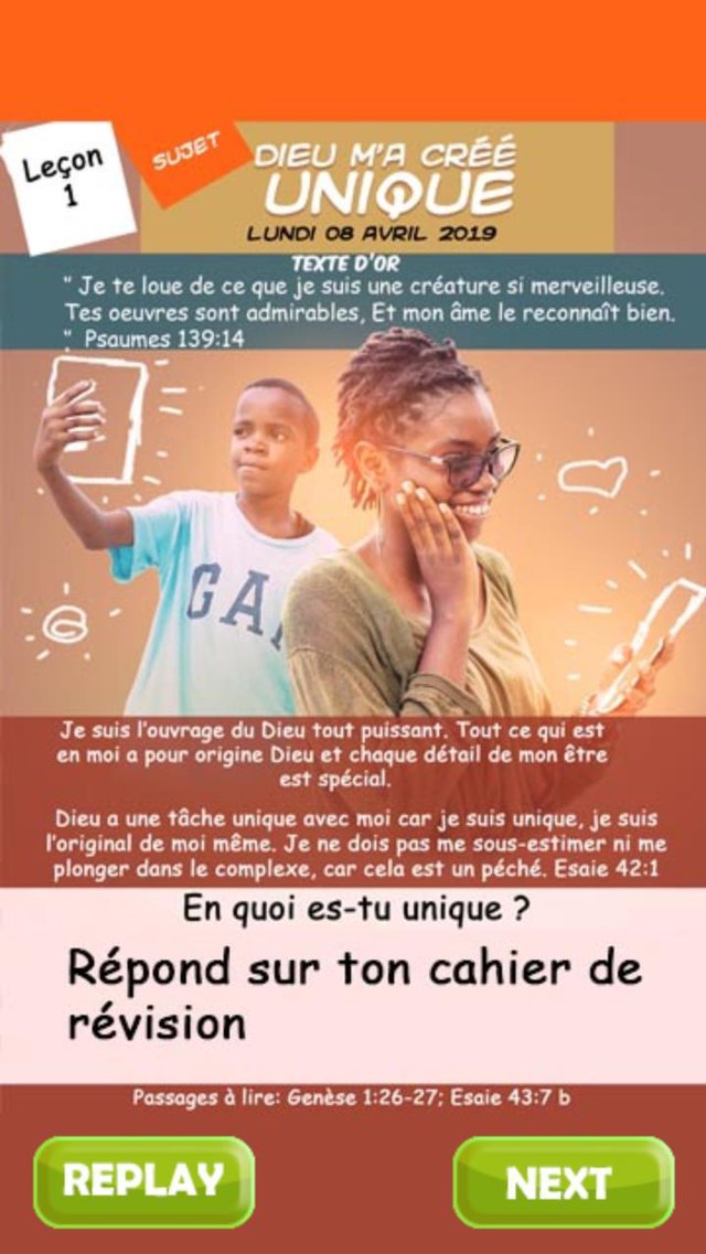 Texte d'Or for android