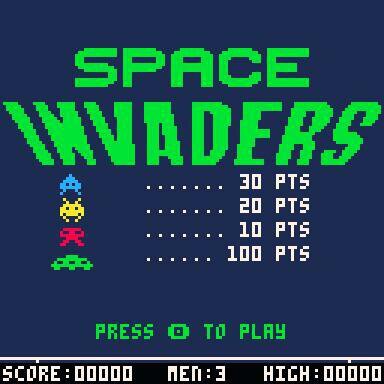 Pico8 Space Invaders