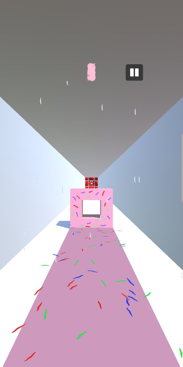 Slider: pink sprinkle donut edition