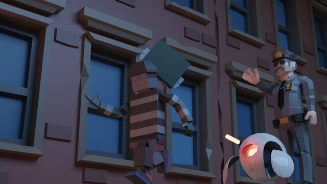 Norman and billy the robot
