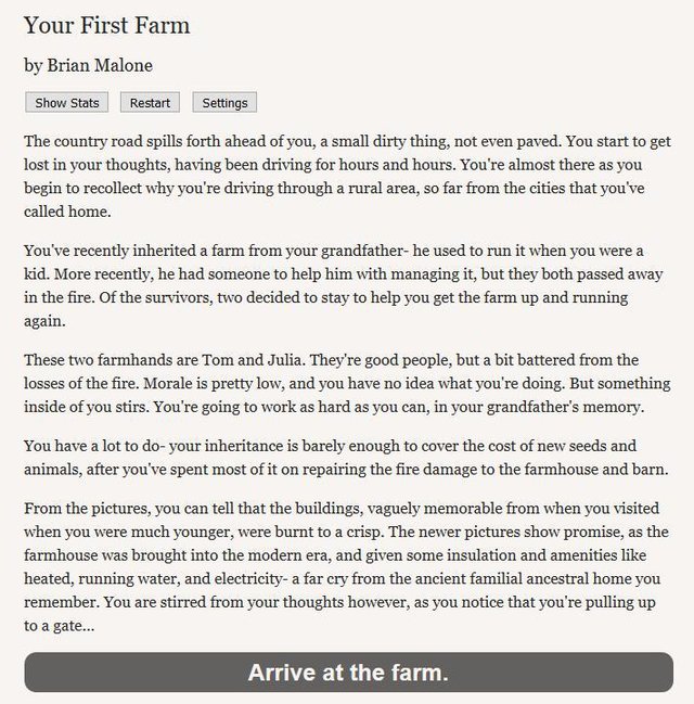 Your First Farm