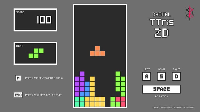 Casual TTRis 2D