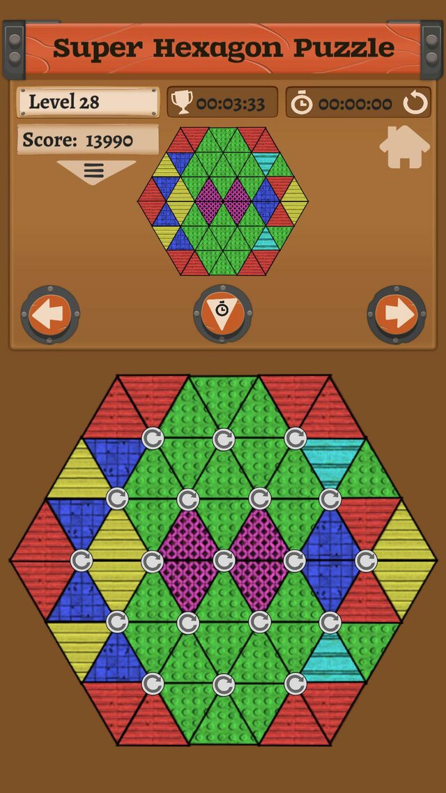 Super Hexagon Puzzle