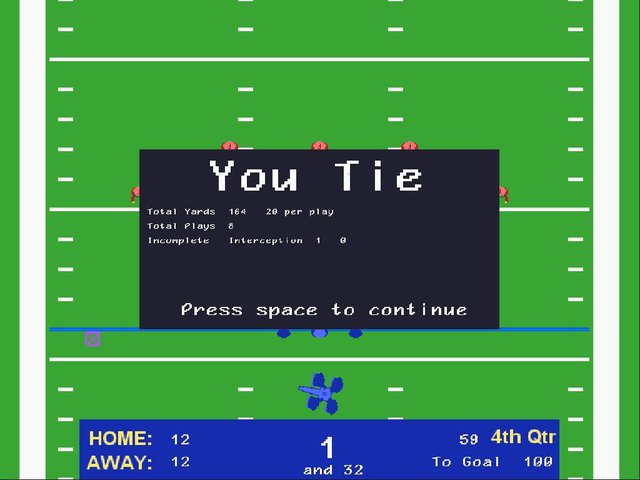 Ten Yards Alone