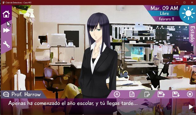Detective's Club (spanish visual novel)