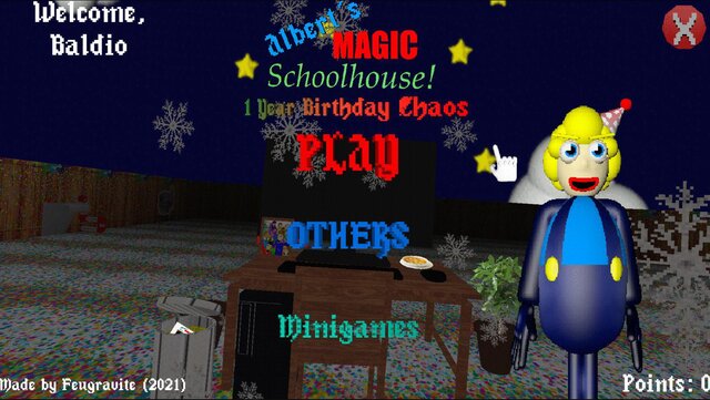Albert's Magic Schoolhouse: 1 Year Birthday Chaos