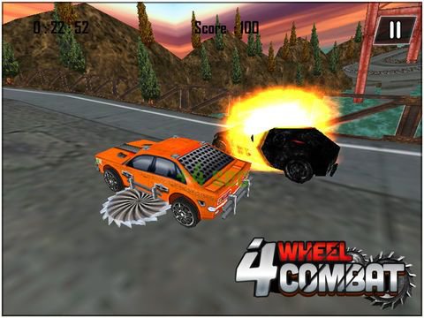 4 Wheel Combat ( 3d Car Racing Action Game )