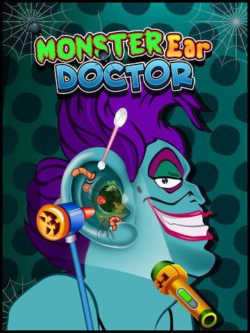 Awesome Demon Ear Doctor Office - Virtual Monster Ear Care Surgery & Makeover Games for Kids