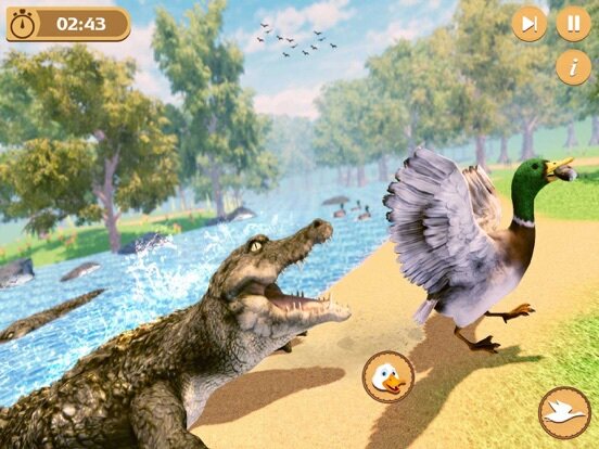 Virtual Duck Life Simulator