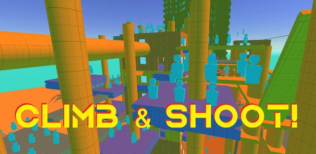 CLIMB & SHOOT (VR Shooting Game for Oculus Quest )