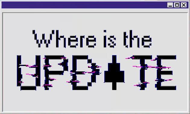 Where Is The Update
