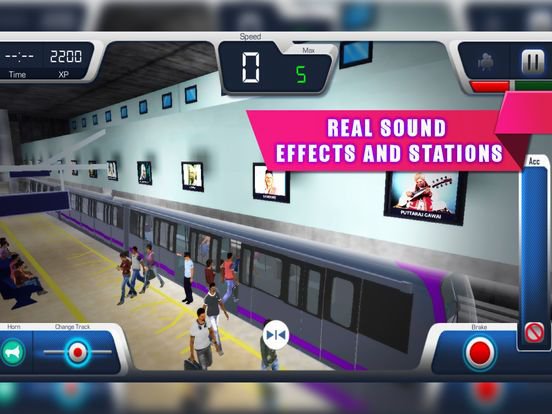 Bangalore Metro Train 2017 Premium