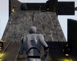 Endless runner: Run,explode or fall into infinity