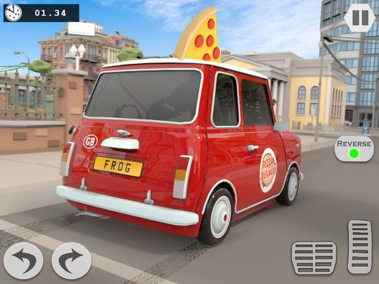 Pizza Delivery Boy Driving Sim