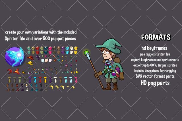 Mega mage pack