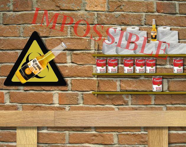 impossible corona bottle flip