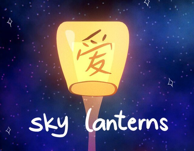 sky lanterns