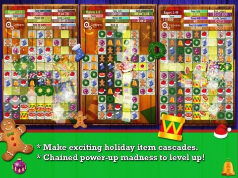 Holiday Drops - Match three puzzle game