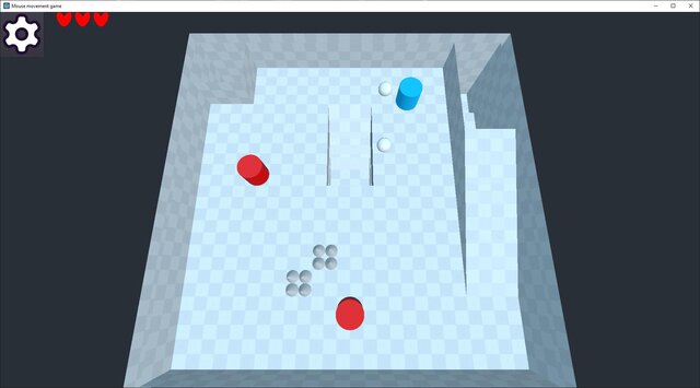 Mouse movement only game