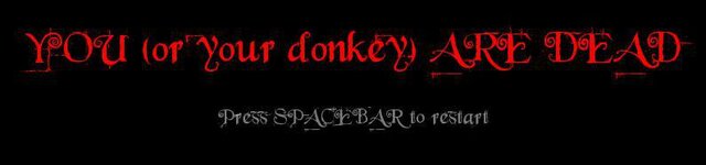 Headstrong Donkey