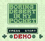 Boring Desert in My Pocket (Demo version)