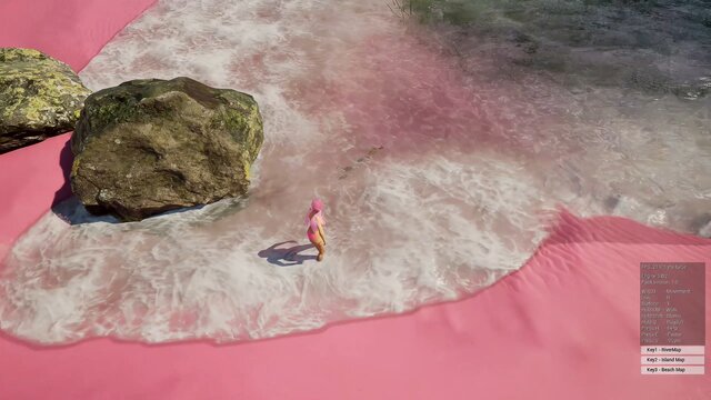 ☆IDOL GLAXY Fun at Pink Beach with DODOYA