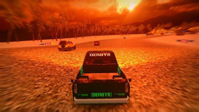 Car Tuning Demolition Racing - DERBY8
