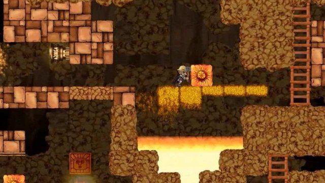 Fiery catacombs