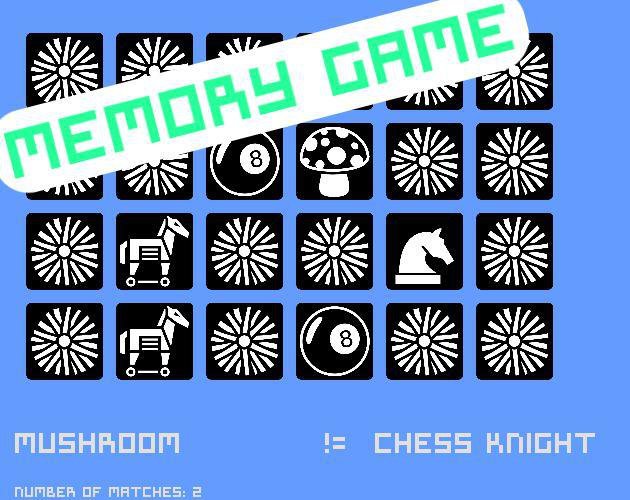 Memory Game (Tzoop)