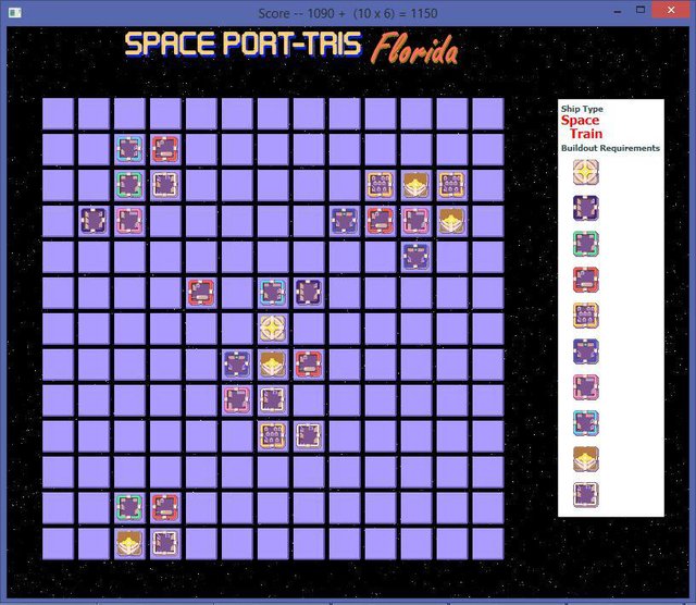 Space Dock Florida Tetris