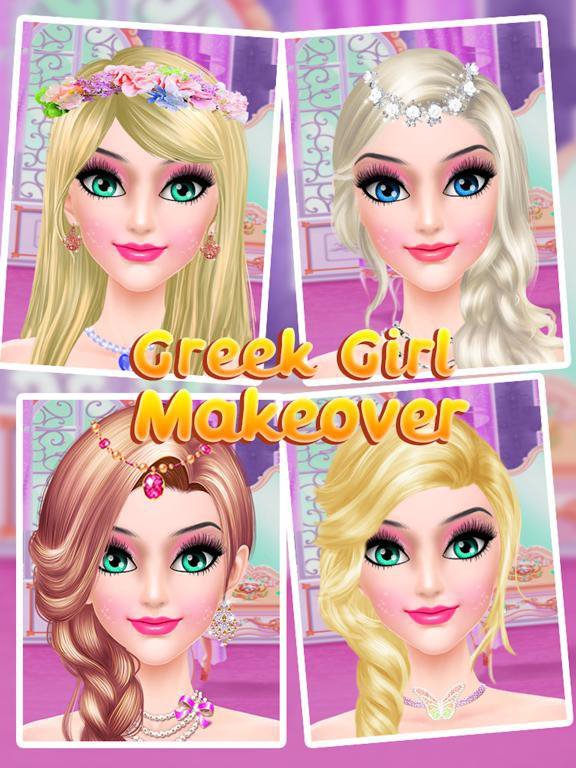 Greek Girl Makeover - Greece Goddess Of Beauty