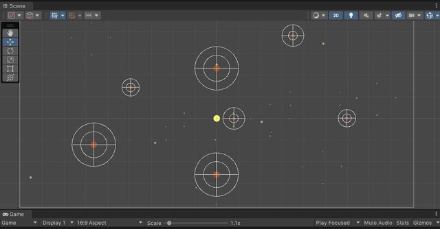 2D Star system Simulator