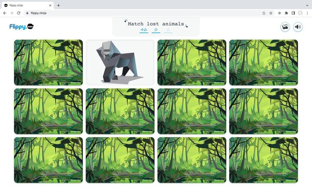 Flippy - memory game with an audible twist