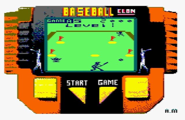 BASEBALL HANDHELD FOR AMSTRAD