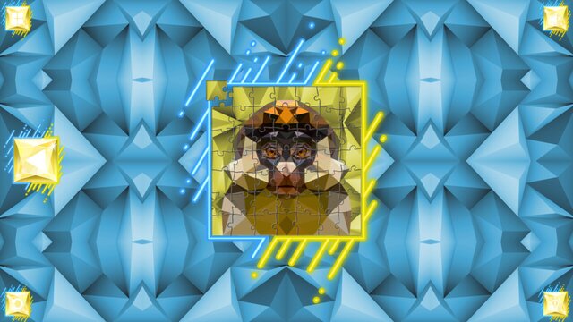 Poly Jigsaw: Primates