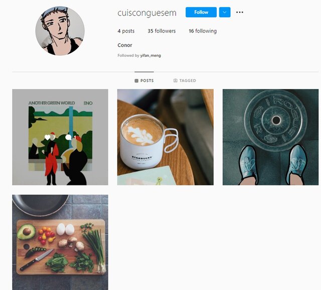 An Instagram stalking game: What is she up to?