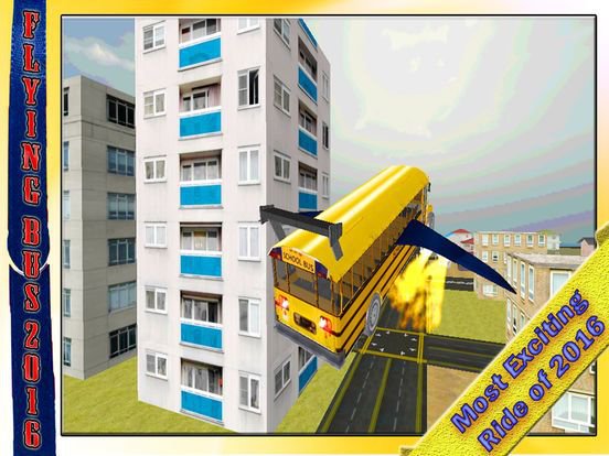 School Bus Jet 2016 – Flying Public Transport Flight with Extreme Skydiving Air Stunts